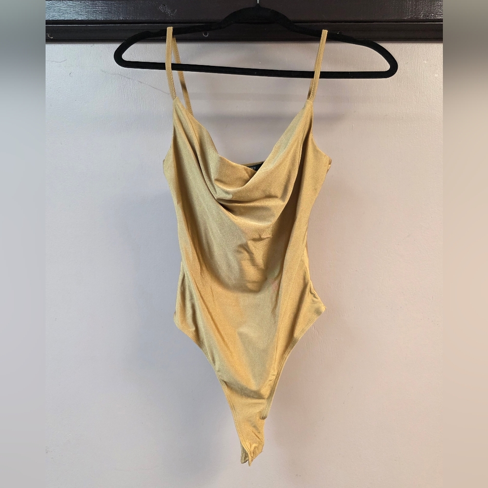Metallic Gold Bodysuit